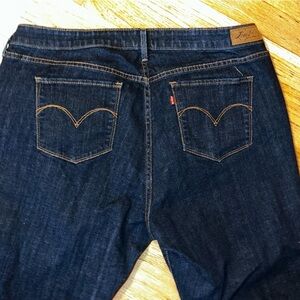 Levi's Slight Curve Dark Denim High Waist Bootcut
Woman's 20W Jeans